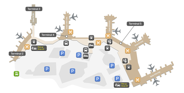 Arlanda terminal map